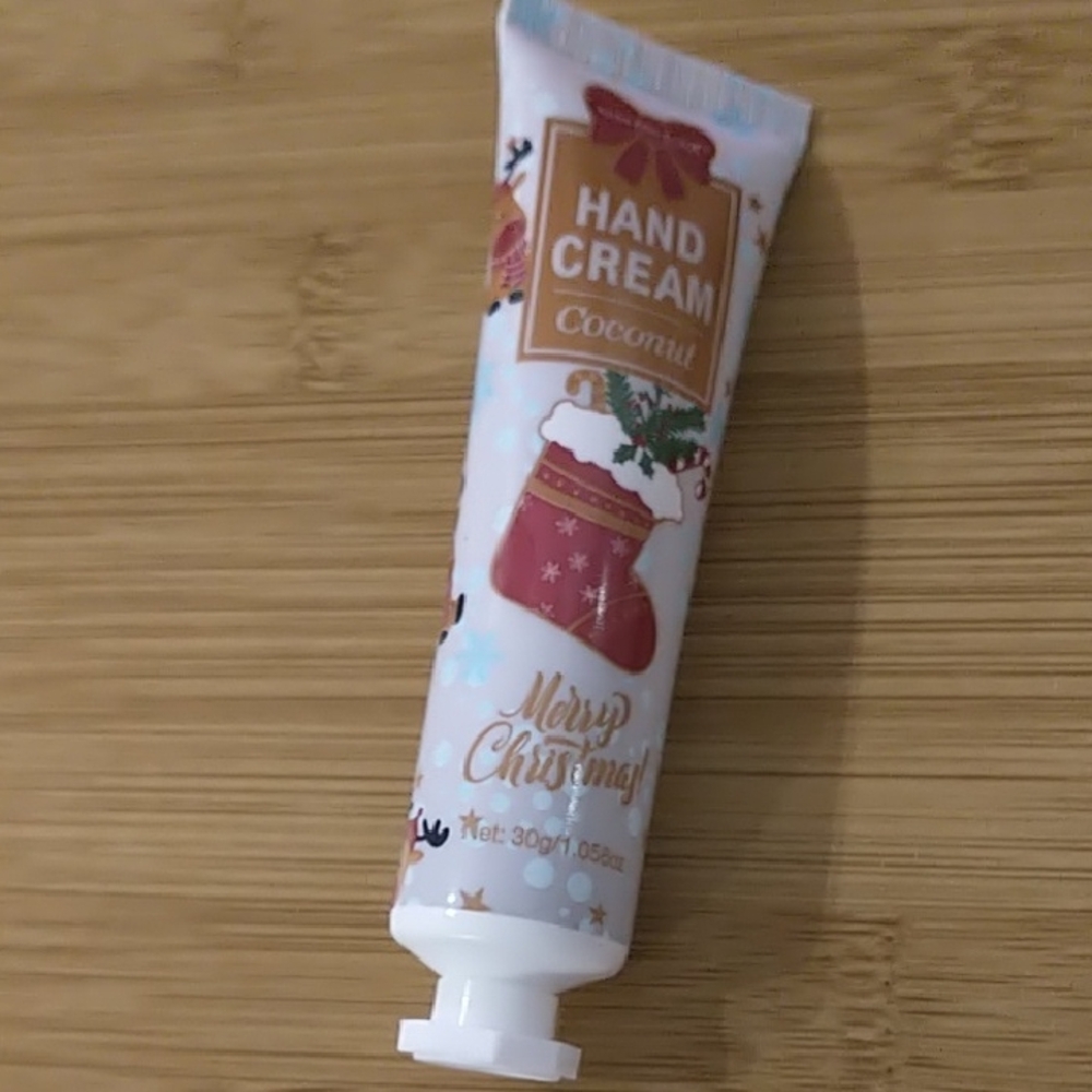 Coconut Hand Cream - Merry Christmas Scented Moisturizer